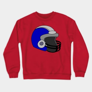 Football Helmet Crewneck Sweatshirt